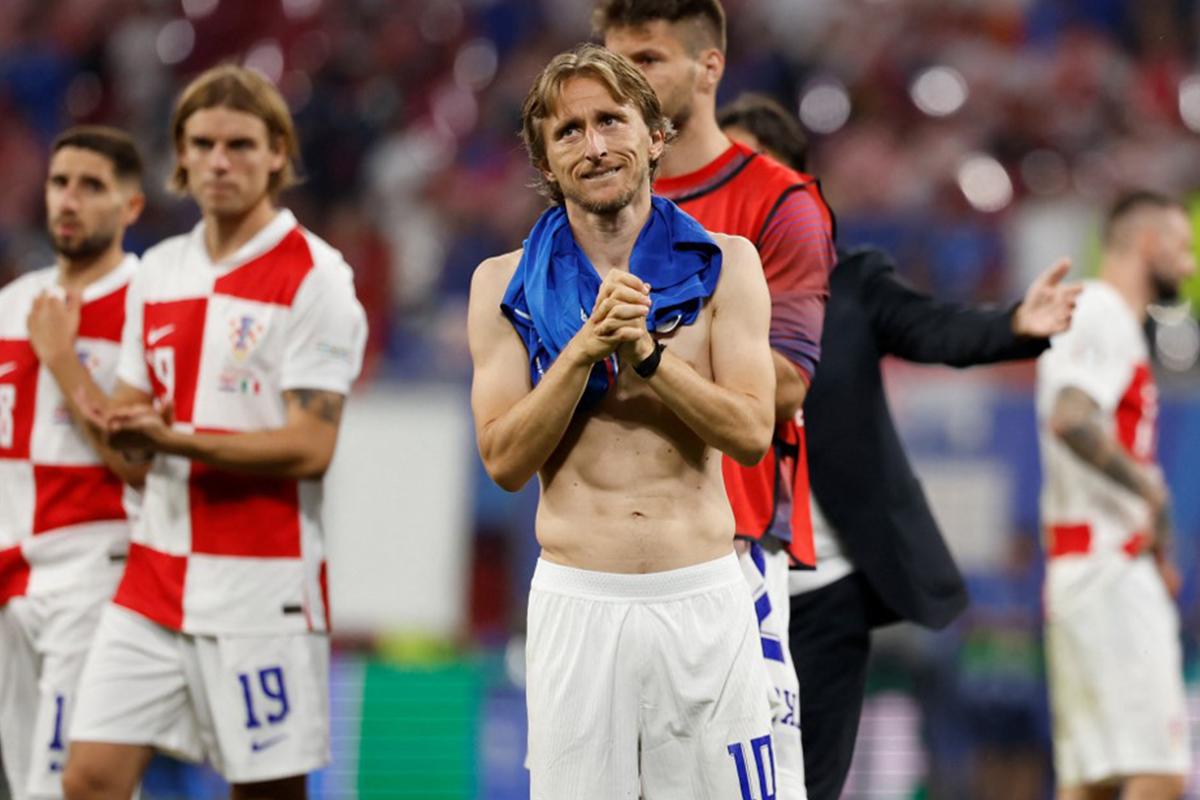 Modric dio la cara: las duras palabras tras el amargo empate que deja a Croacia fuera de la Eurocopa