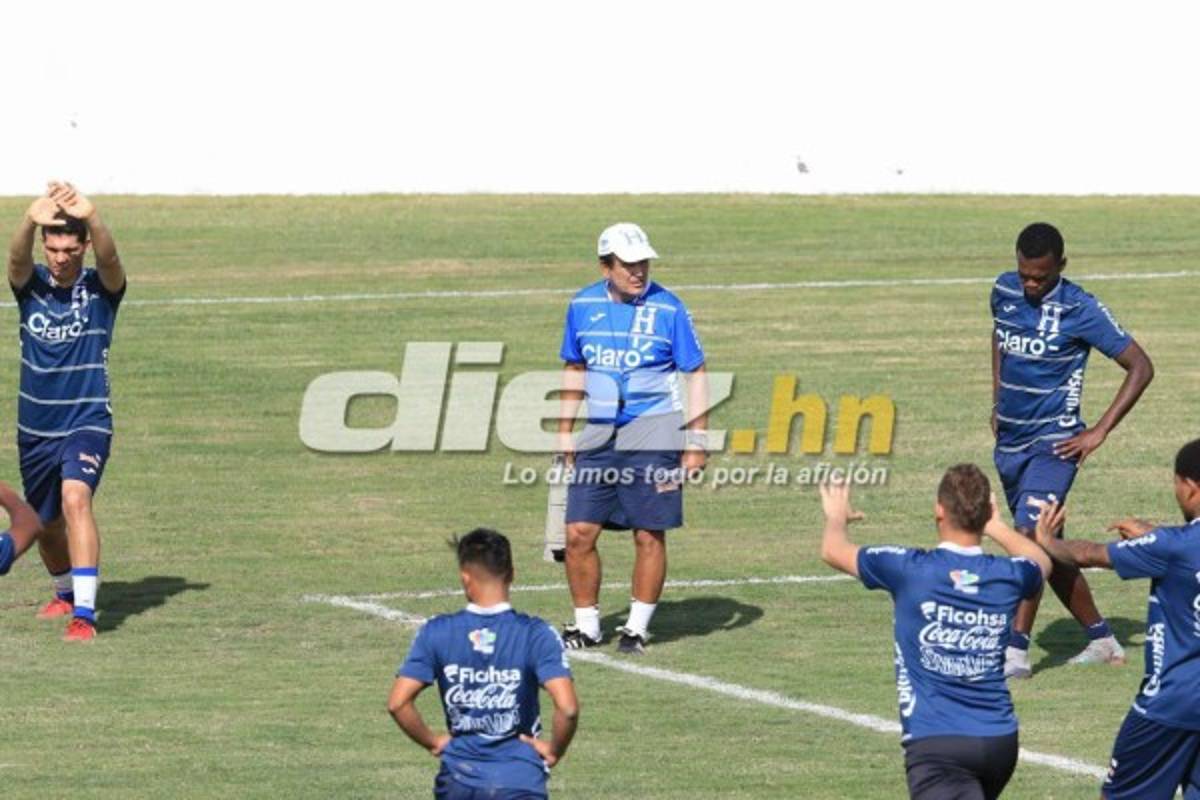 ¡Concentrados! Así fue el primer entrenamiento de Honduras de cara a duelos de repechaje