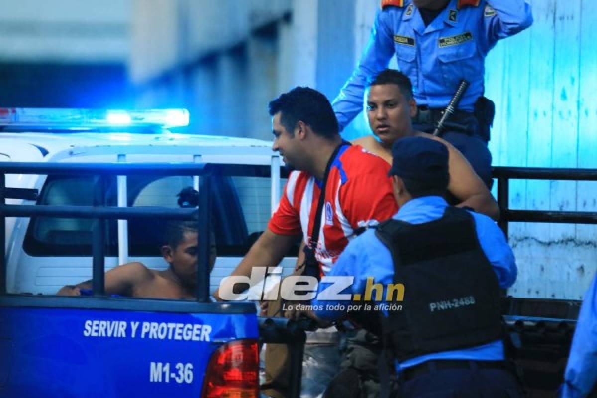 NO VISTE EN TV: Bronca entre jugadores, detenidos y el lamento de Rubilio