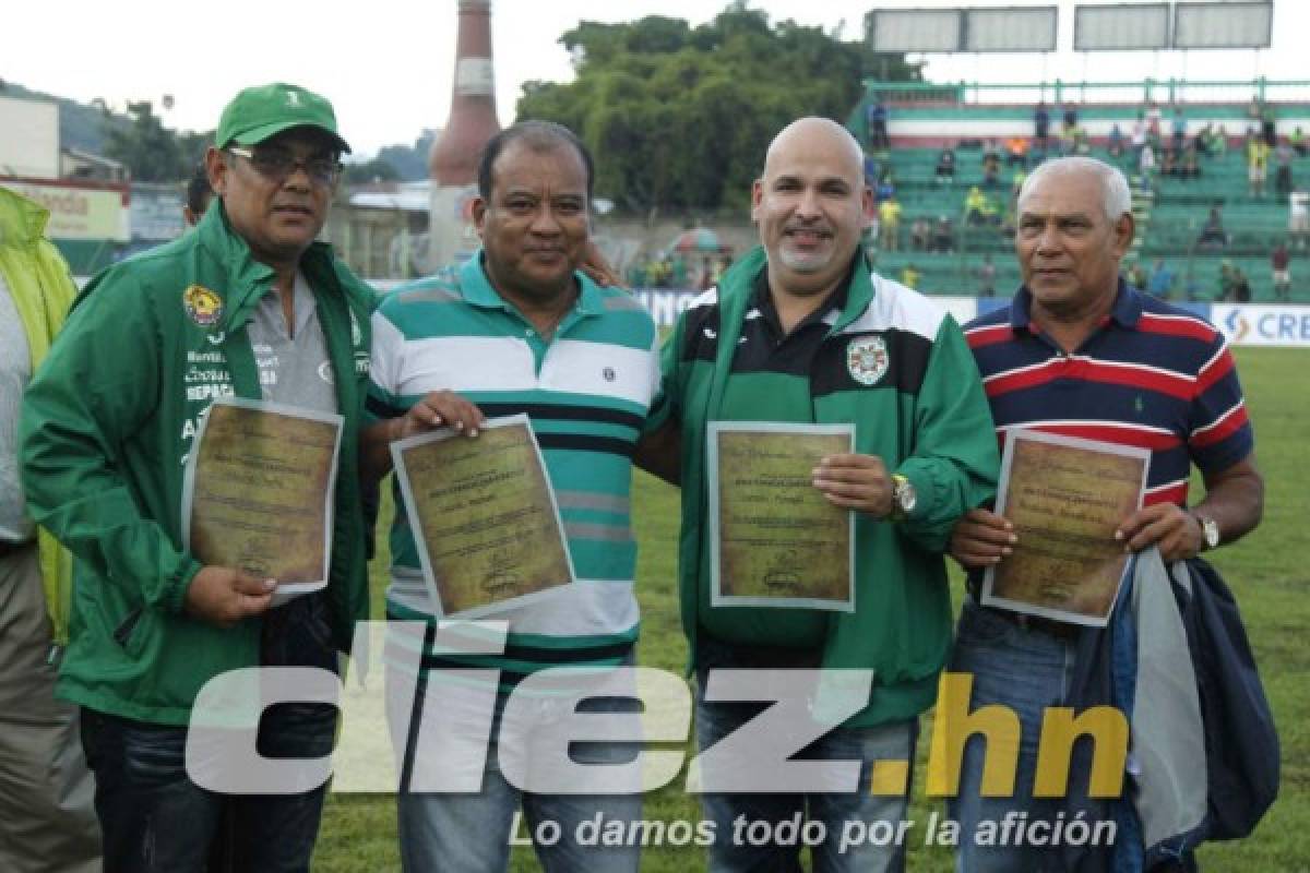 El humilde y emotivo festejo anticipado del 92 aniversario del Marathón