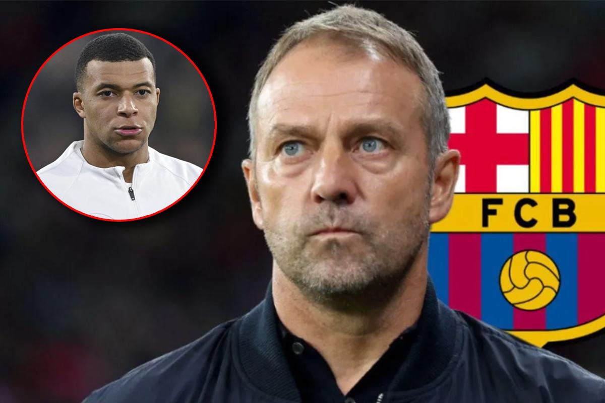 Barcelona responde al fichaje de Mbappé: el delantero que intenta cerrar para Hansi Flick