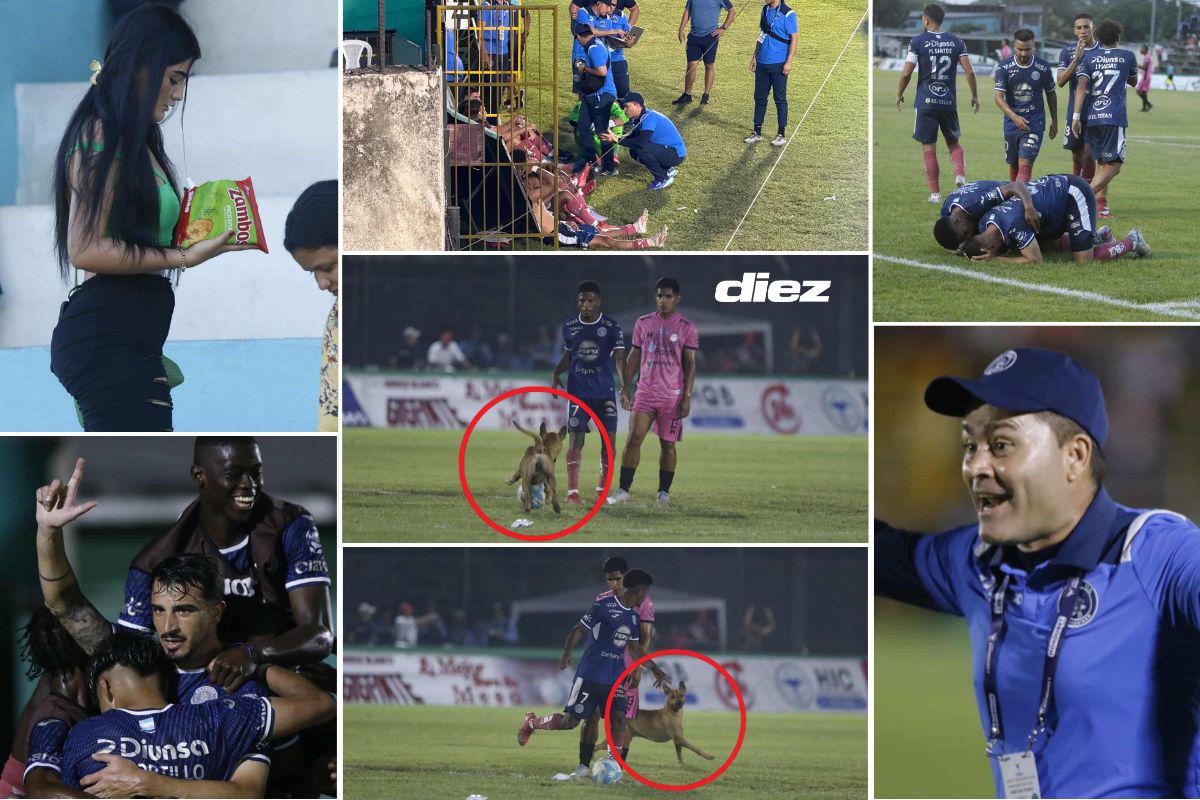 Futbolista de Motagua llora, la belleza en Choloma y el show de 'Firulays': ¡no le podían quitar el balón!