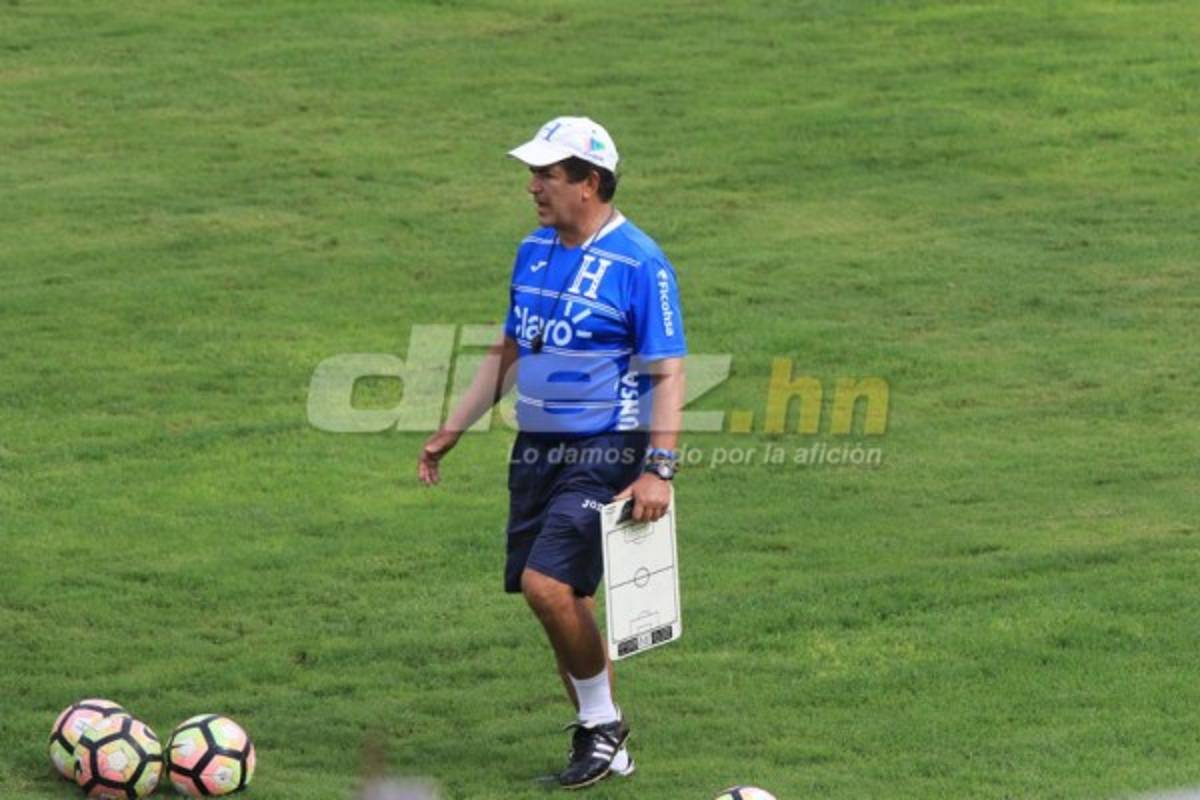 Las imágenes que dejó el primer entreno de Honduras de cara a la Copa Oro