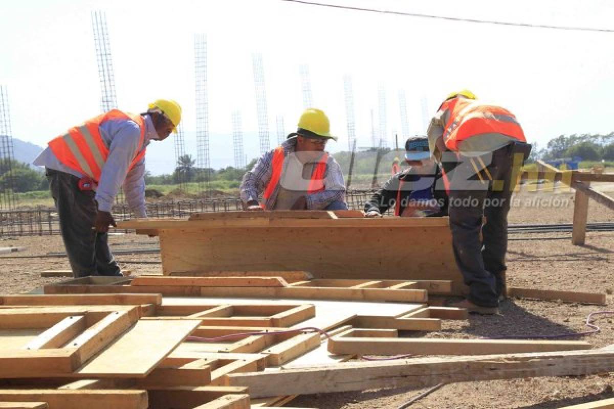 FOTOS: Así es el bonito estadio que está construyendo el Parrillas One