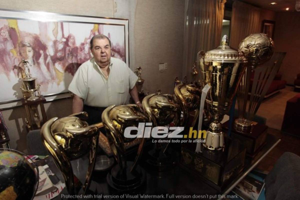 Rafael Ferrari, el presidente más laureado que tuvo Olimpia y el fútbol hondureño