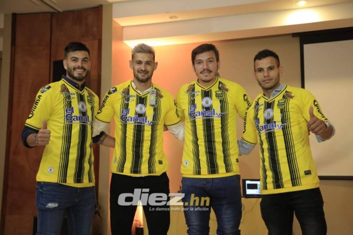 Pura garra charrúa: Real España presenta a sus cuatro refuerzos para el Clausura 2020