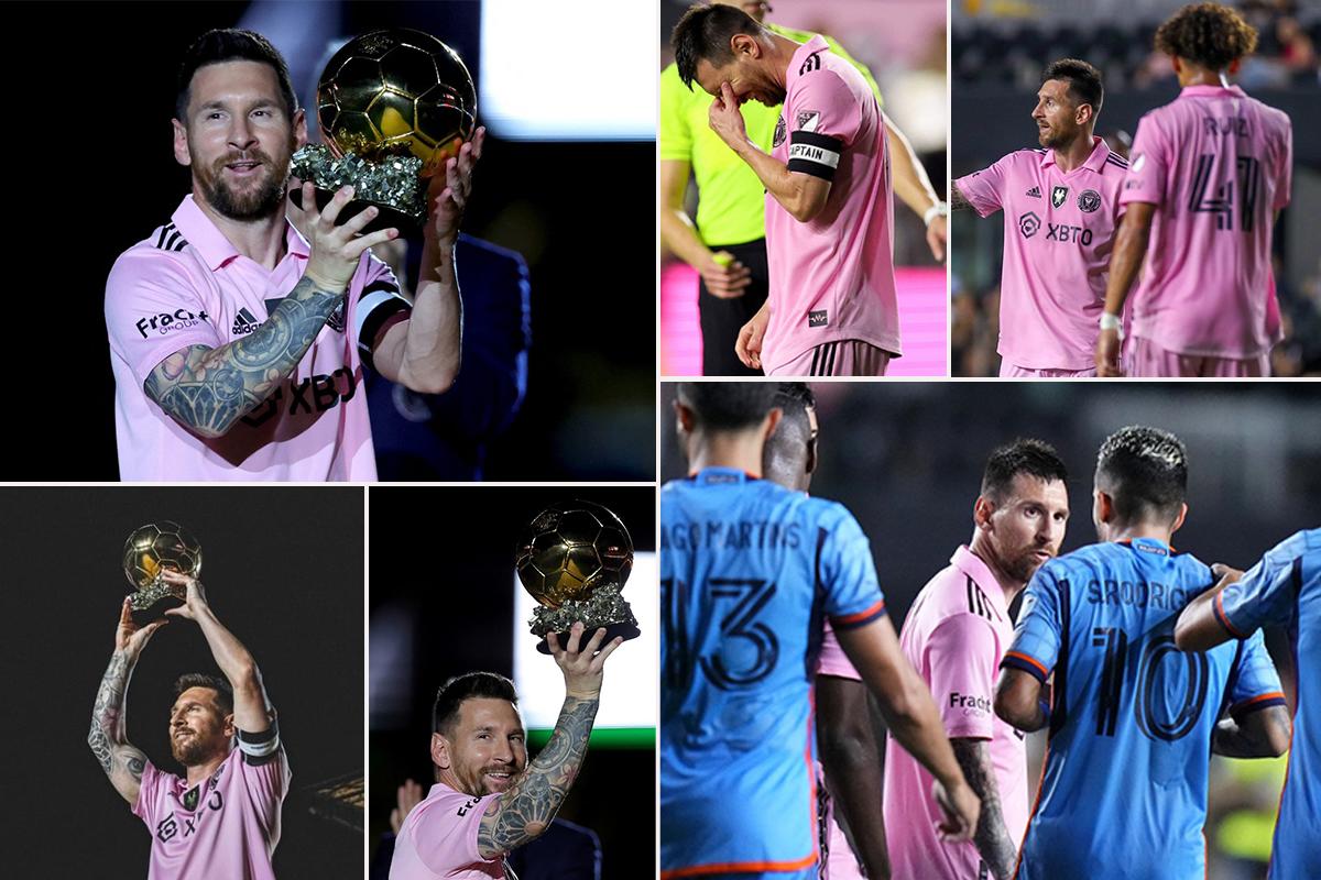 Messi en su último partido del año con Inter Miami: presentó el Balón de Oro, derrota en casa y las indicaciones a David Ruiz