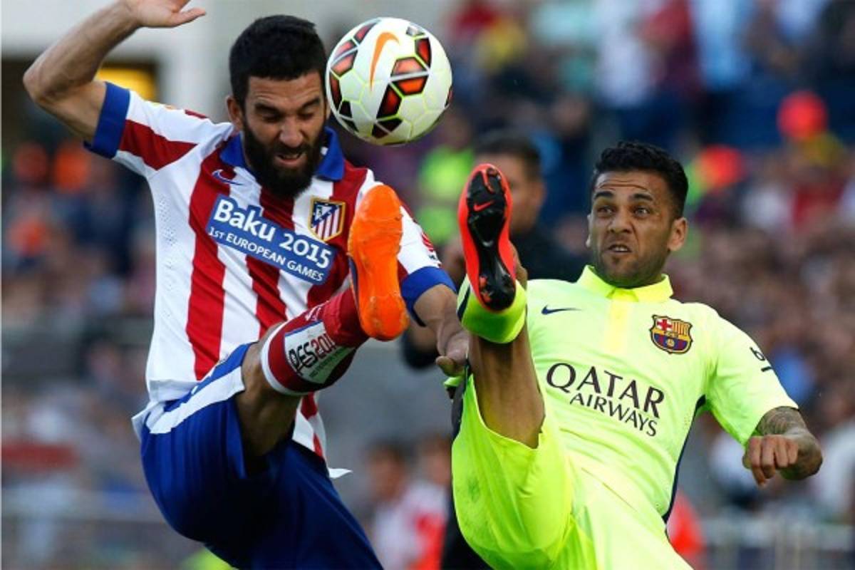 Barcelona campeón de la liga española tras vencer 1-0 a Atlético de Madrid