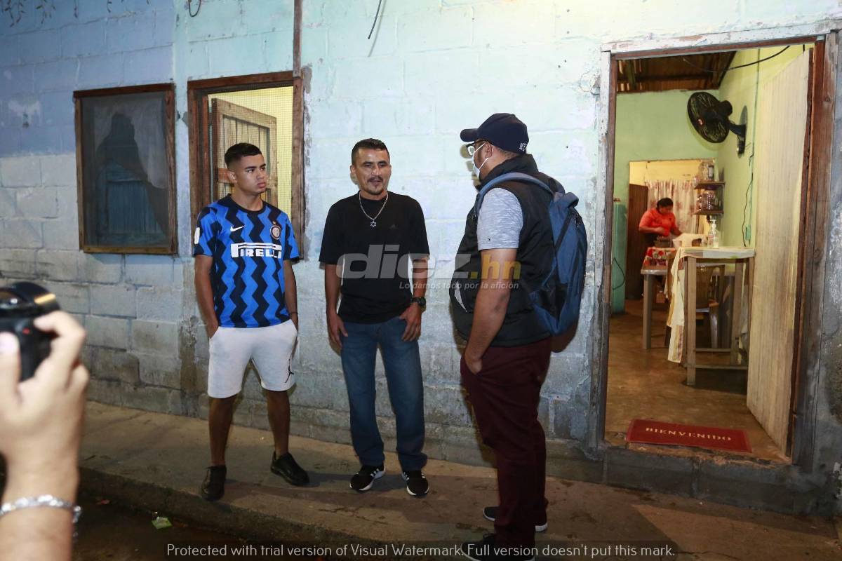 Fotos: así creció el futbolista de Marathón Isaac Castillo en el barrio Cabañas; su vida familiar en su humilde hogar