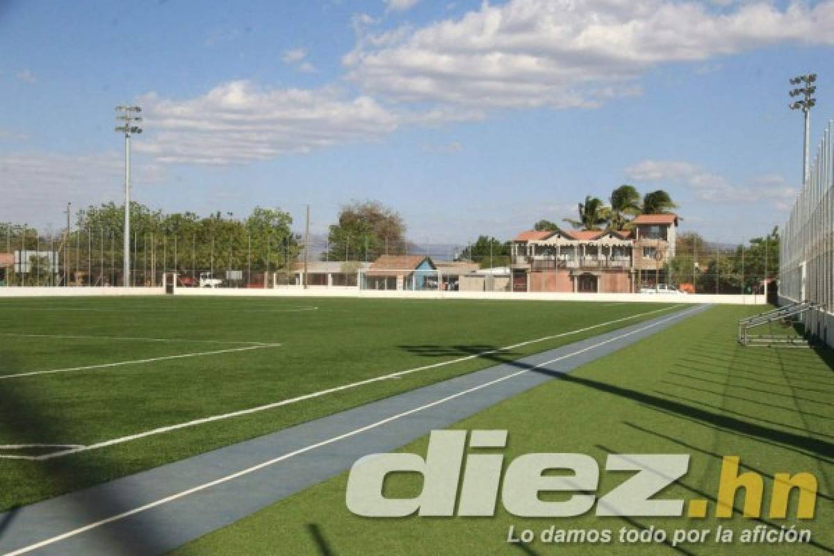 Las cinco canchas de fútbol 11 que son sintéticas en Choluteca