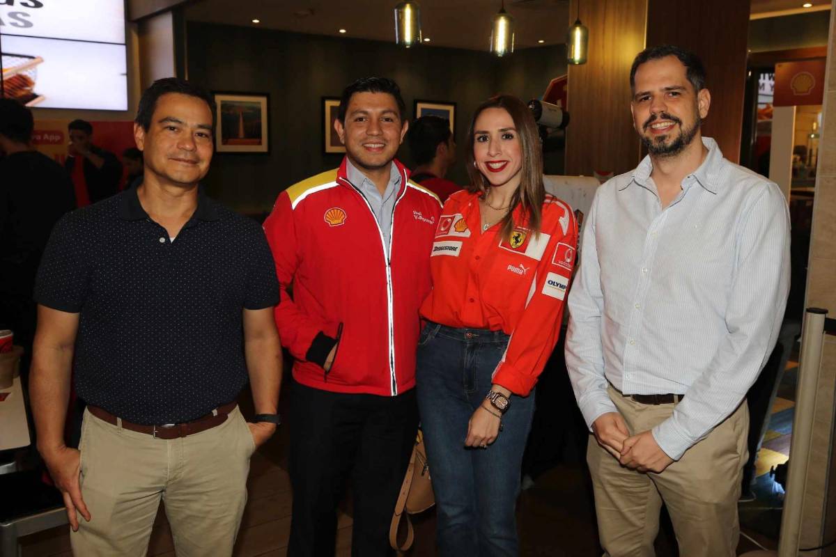 Shell celebró con tremendas sorpresas y regalos para sus invitados especiales en el estreno de la película F1