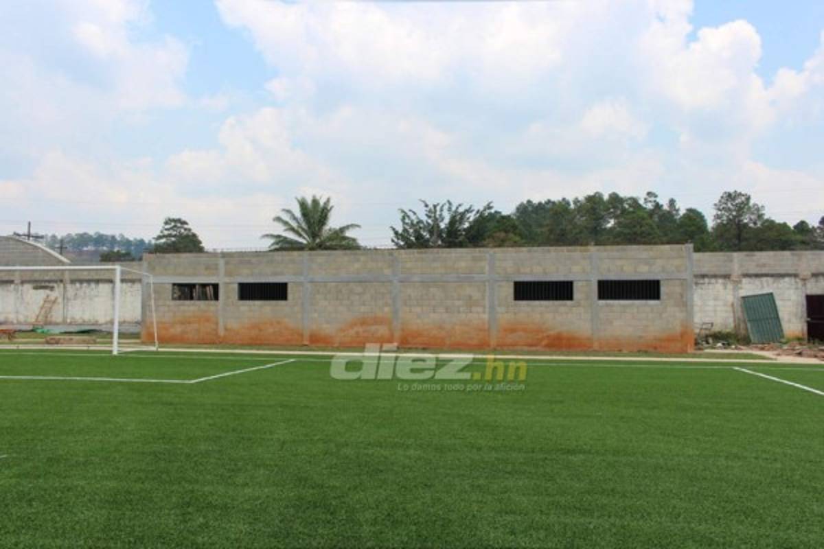 El nuevo y bonito estadio que se inaugurará en Campamento, Olancho