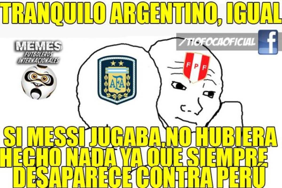 Los mejores memes que dejó la novena fecha de las eliminatorias de la Conmebol
