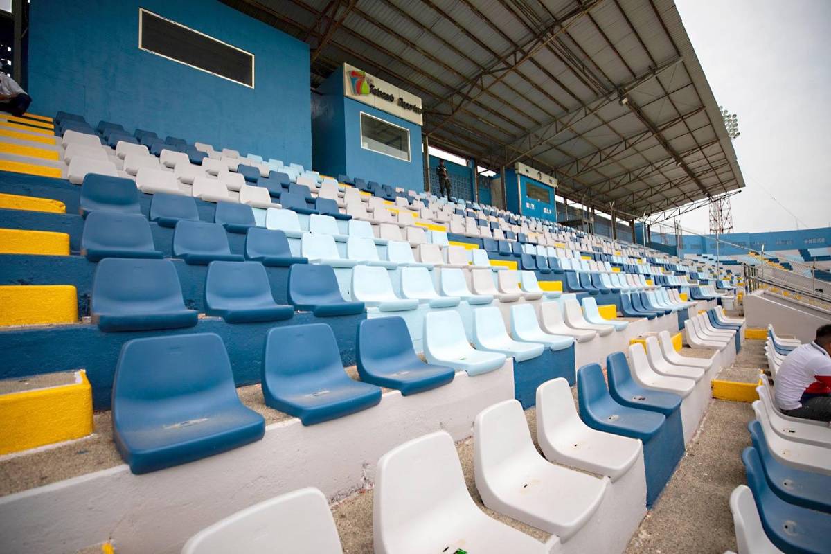 ¡Con novedad en Honduras! El estadio Municipal Ceibeño presenta un cambio total y se prepara para abrir las puertas al fútbol