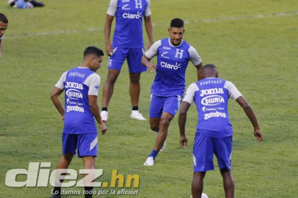 Llegan más jugadores, Quioto es noticia y quién es la bella chica: Así fue el entreno de Honduras