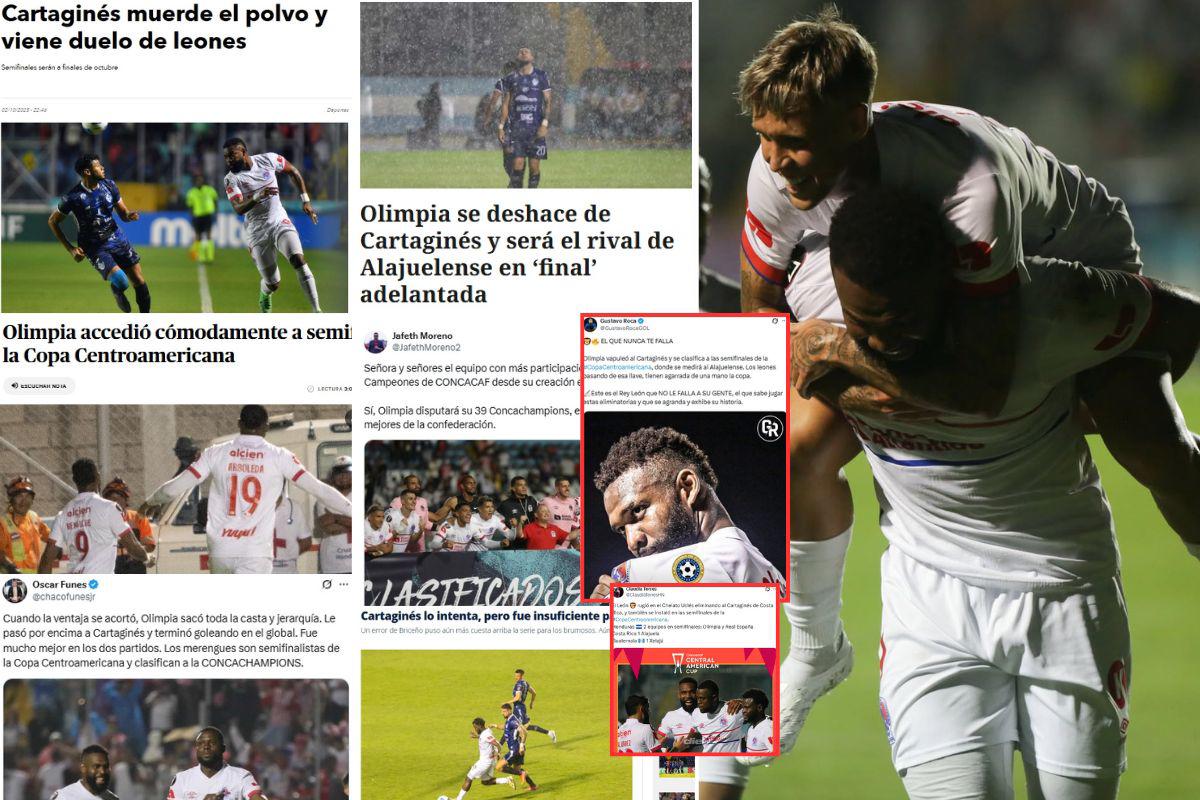 Prensa se rinde ante Olimpia por la clasificación y esto dicen en Costa Rica: El gigante vuelve a la fiesta; se cumplió lo previsto