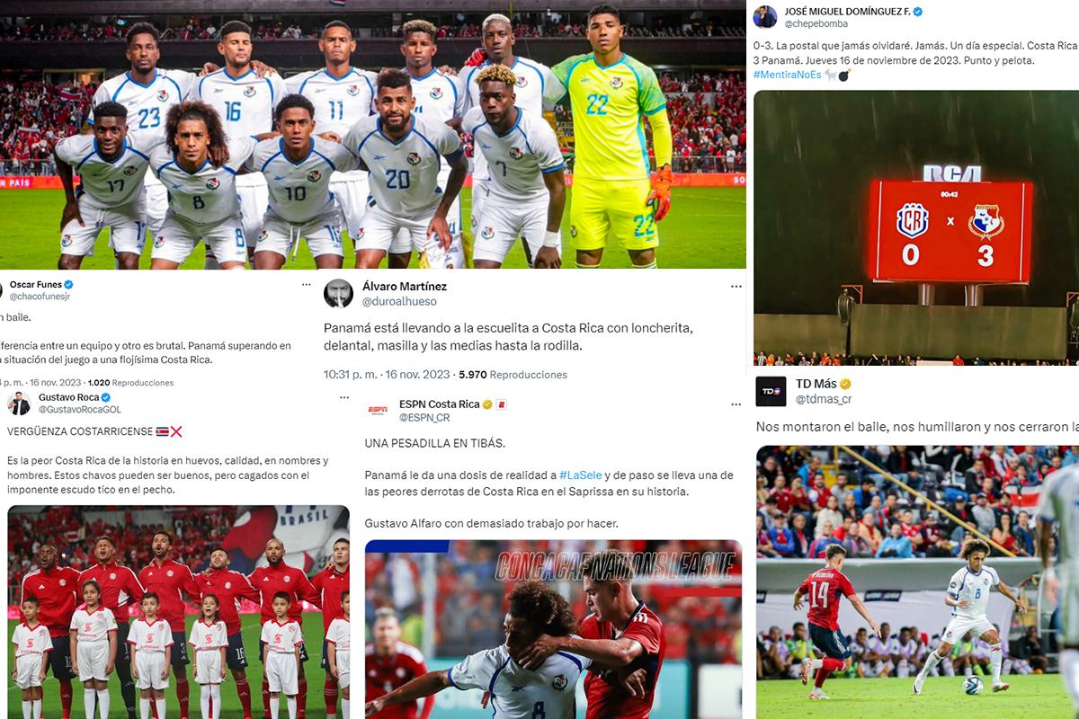 “Costa Rica tiene papá y se llama Panamá”: lo que dice la prensa tras el baile que le dieron a los ticos en la Nations League
