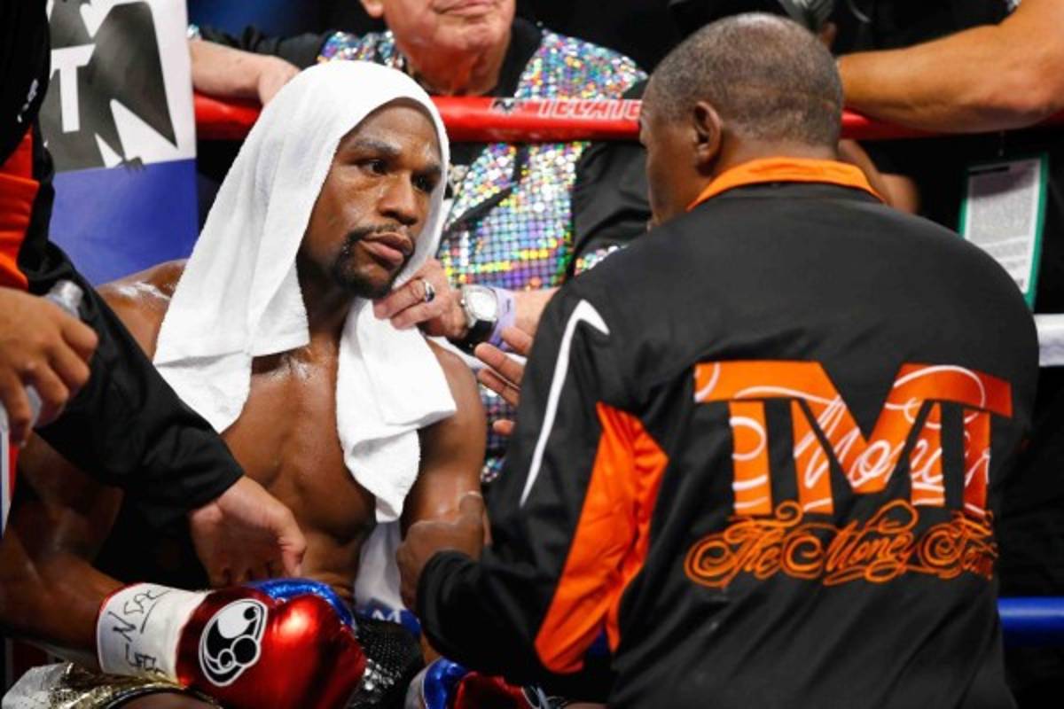 Las mejores fotos de la pelea Mayweather-Pacquiao