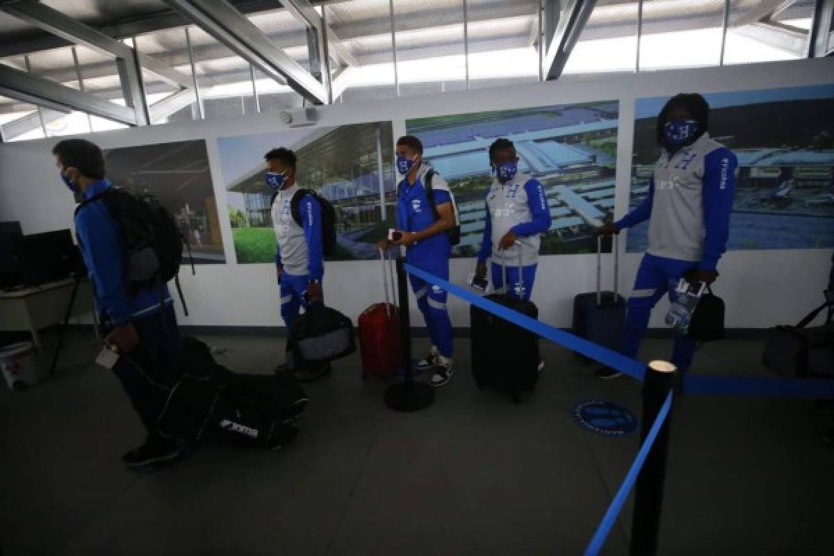 Bajas por Covid y varicela: Así viajó la Sub-23 de Honduras para los amistosos ante Costa Rica