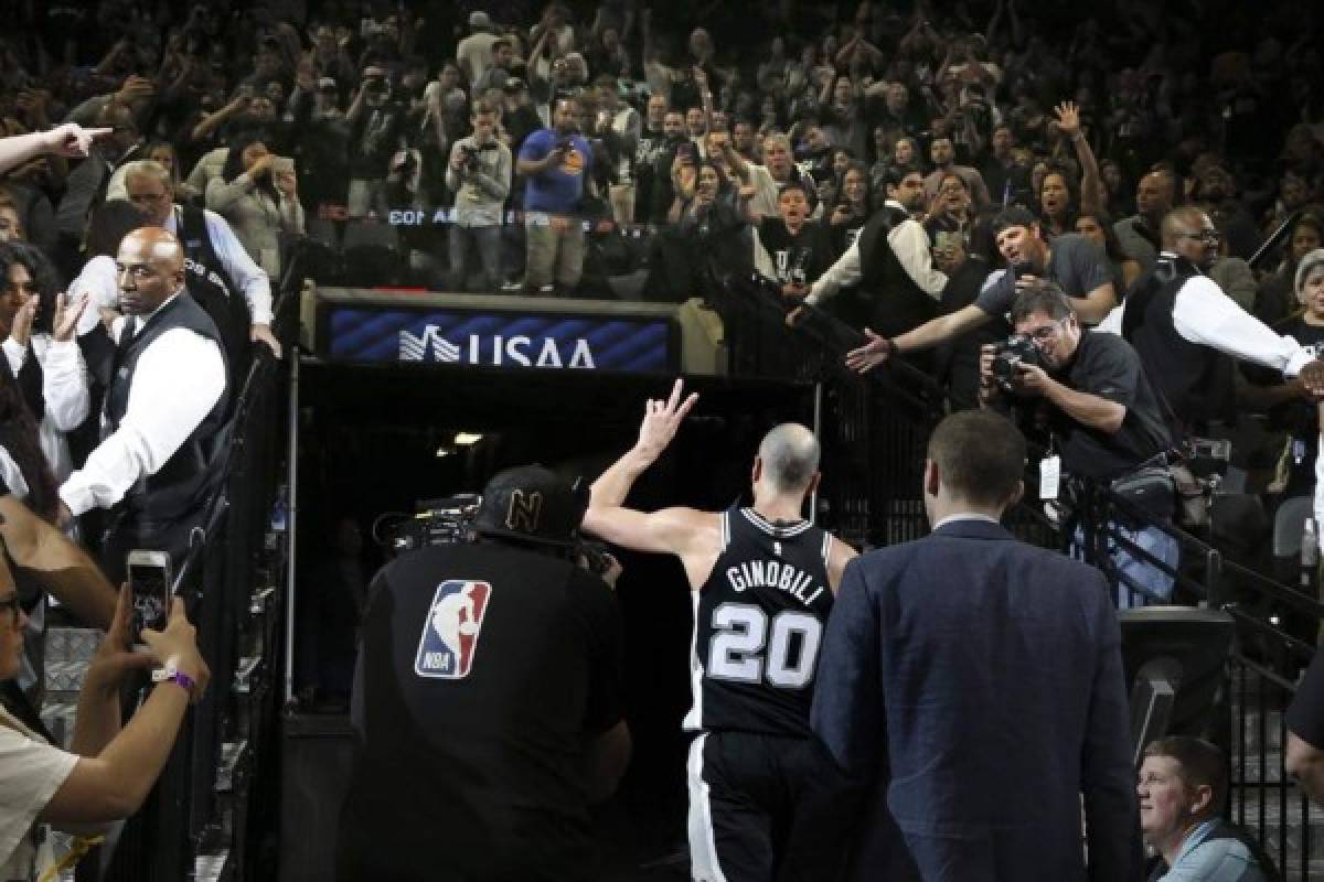 Manu Ginóbili, tras 16 años en la NBA, anuncia su retiró del baloncesto
