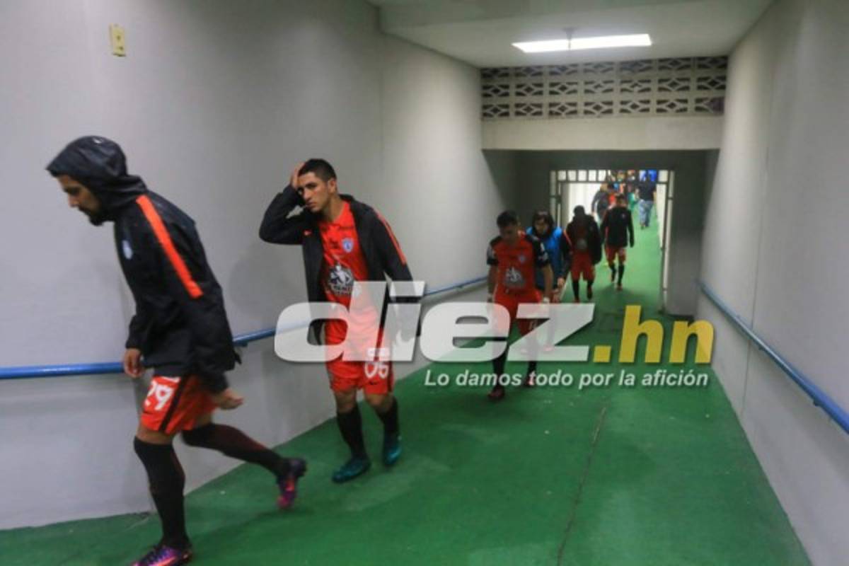 Las imágenes que no viste en televisión del Olimpia-Pachuca