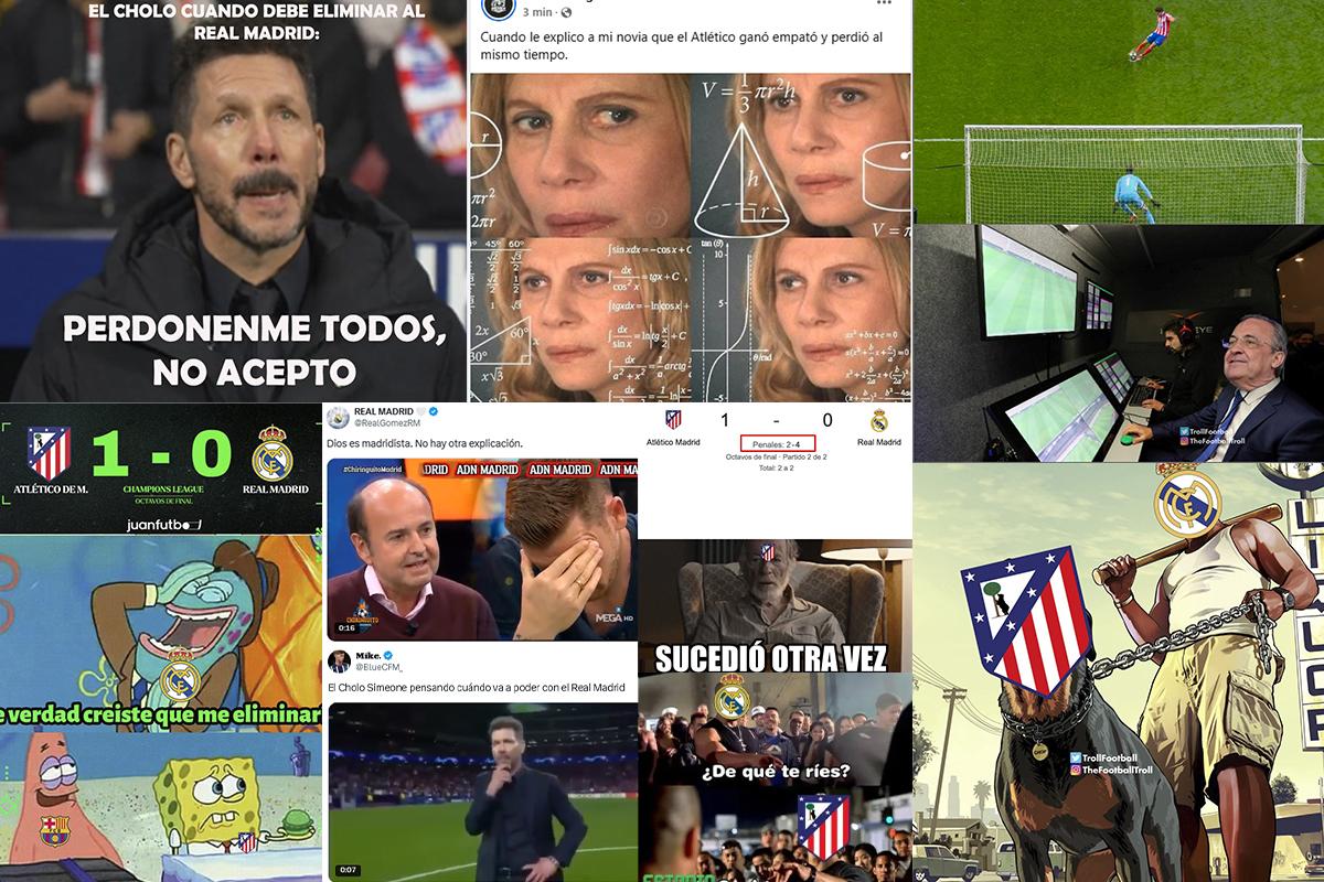 Real Madrid eliminó al Atlético: los memes que dejó la polémica clasificación en la Champions League