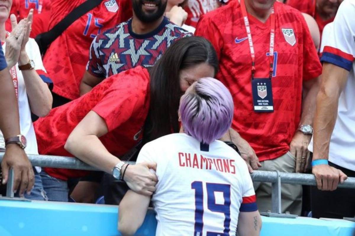 ¡Enamorada! Ella es la desconocida novia de la futbolista Megan Rapinoe