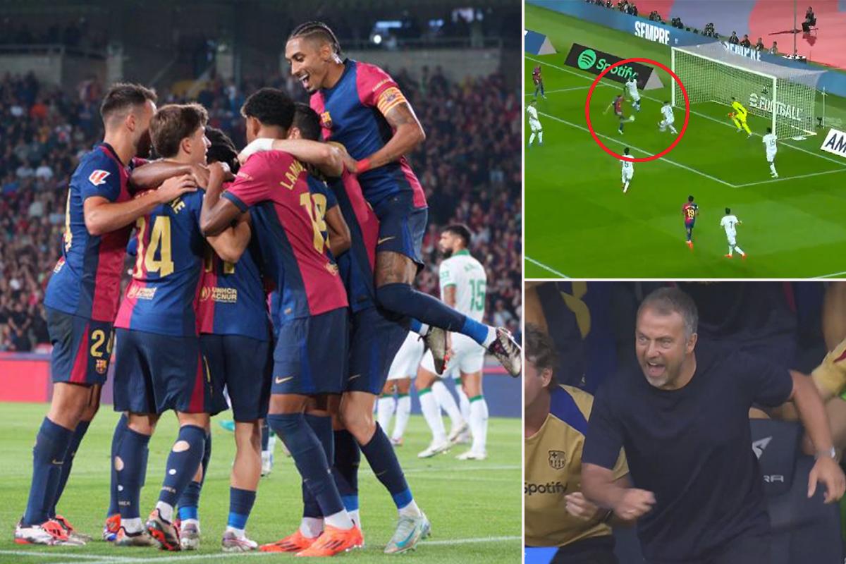 Barcelona derrotó al Getafe con gol de Lewandowski y sigue intratable en la liga española