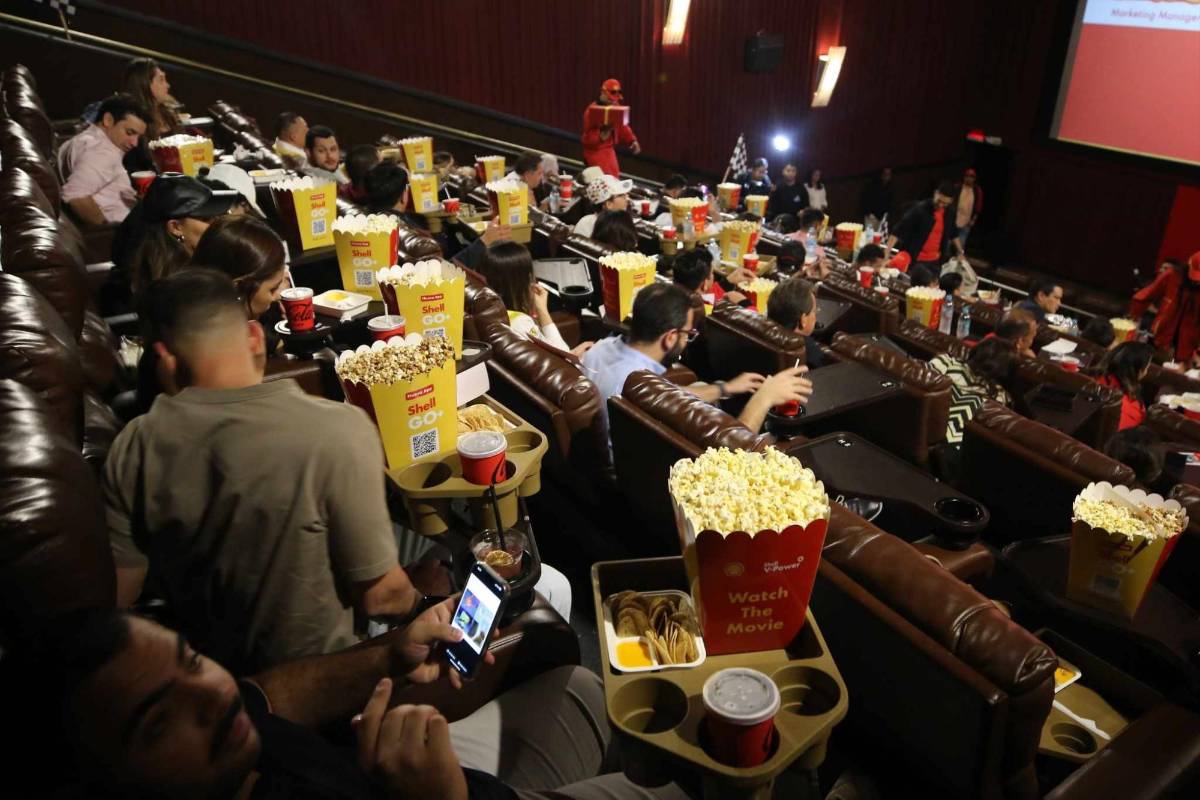 Shell celebró con tremendas sorpresas y regalos para sus invitados especiales en el estreno de la película F1