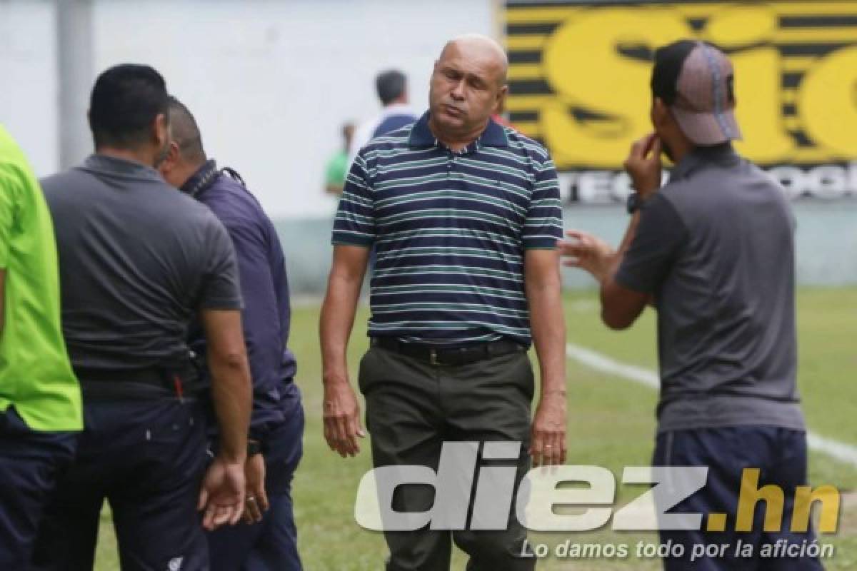 ¡Abatidos! La tristeza de los jugadores del Juticalpa y Wilmer Cruz tras la derrota ante Motagua