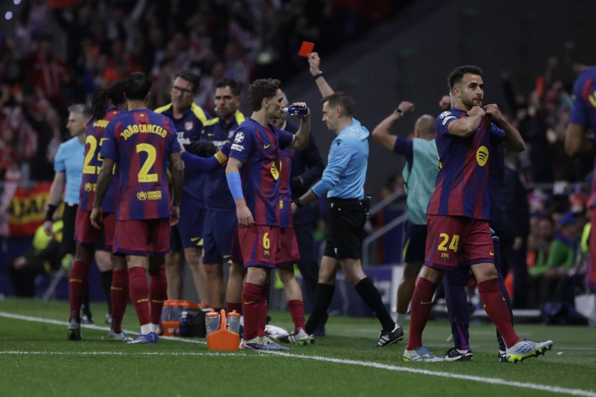 El señalado de la eliminación del Barcelona, así quedó el rostro de Fermín López y la tristeza por otro año sin Champions League