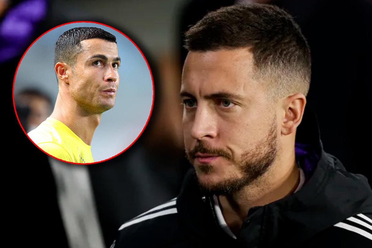 Hazard le respondió a Cristiano Ronaldo por decir que la liga de Arabia Saudita es mejor que la francesa