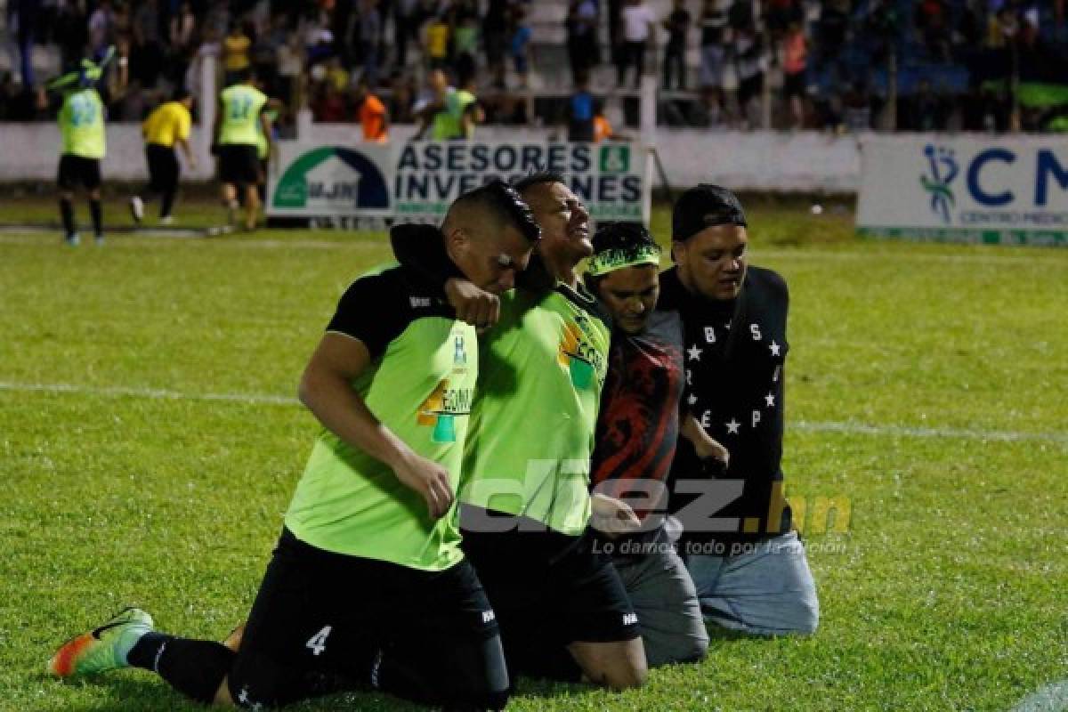 ¡Eufórica¡ La celebración de Nerlyn Membreño y el Olancho campeón de la Liga de Ascenso