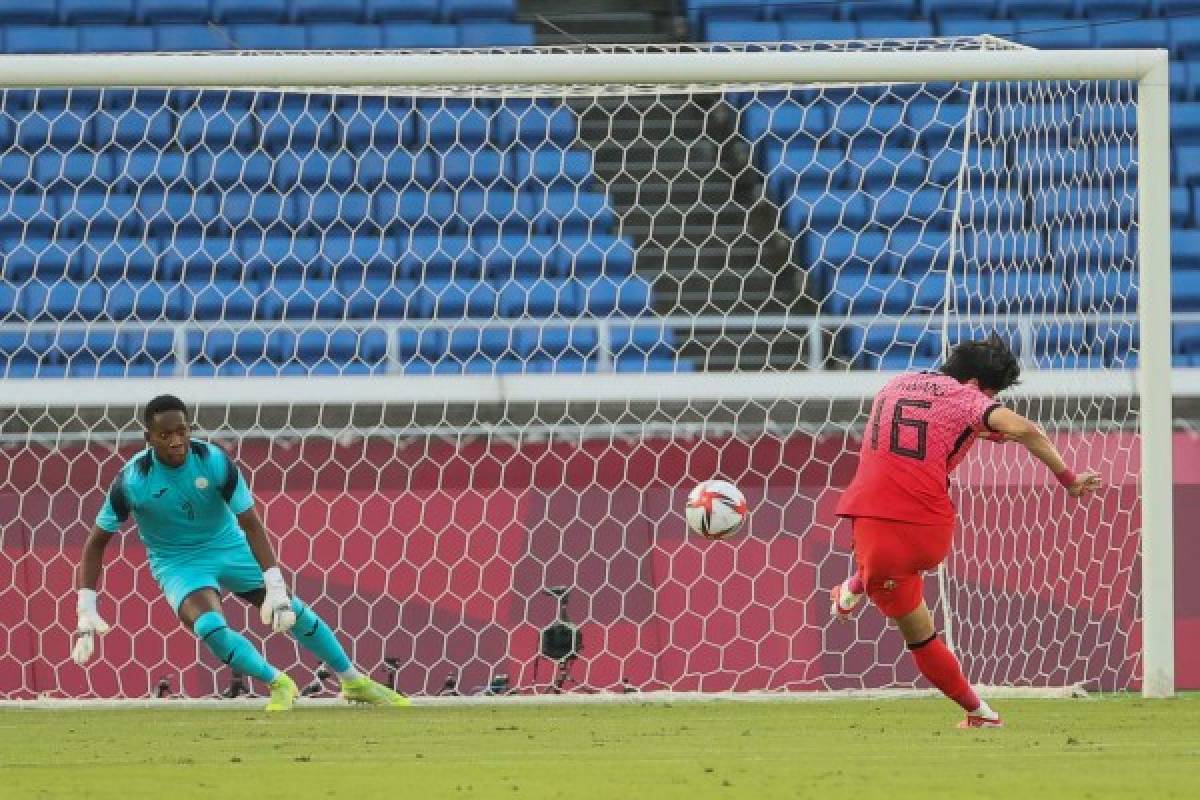 Denil Maldonado de rodillas y Jonathan Núñez incrédulo: la tristeza de la selección de Honduras tras caer humillada de Tokio 2021  