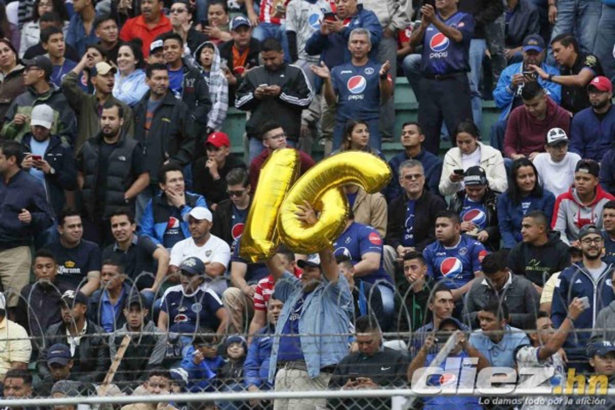 El llenazo de la afición del Motagua y Olimpia en la Gran Final del torneo Apertura