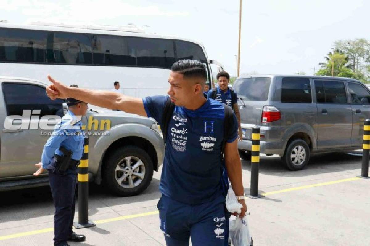 FOTOS: Selección de Honduras salió rumbo a Jamaica para su debut en Copa Oro