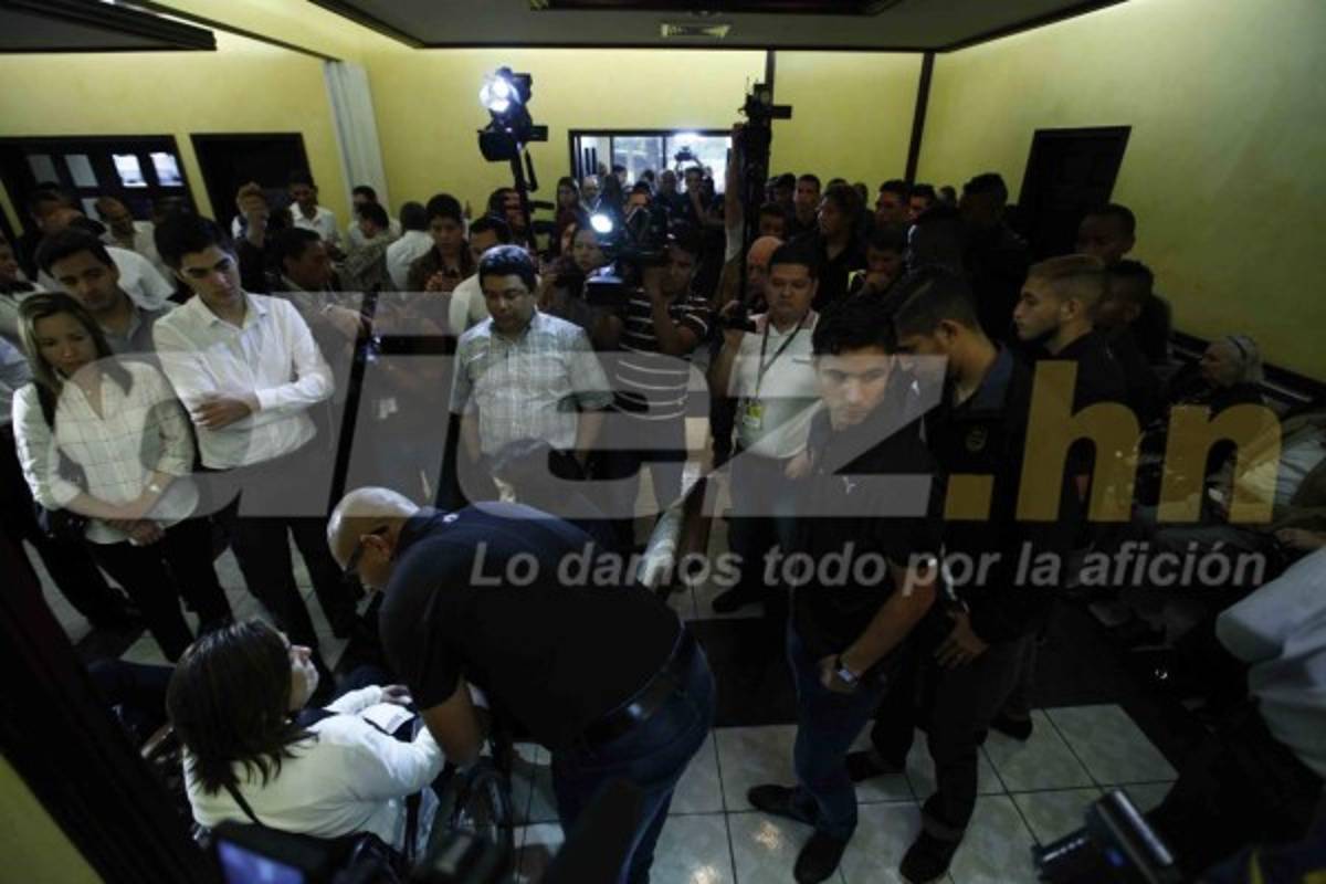 Así es el velatorio de Mario Verdial en San Pedro Sula