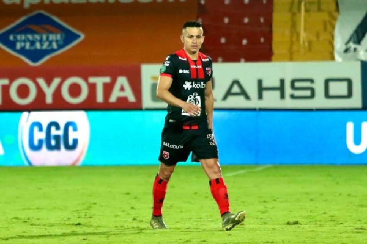 ¿Y Alex López? El poderoso y explosivo 11 del Alajuelense para echar a Olimpia de la Liga Concacaf