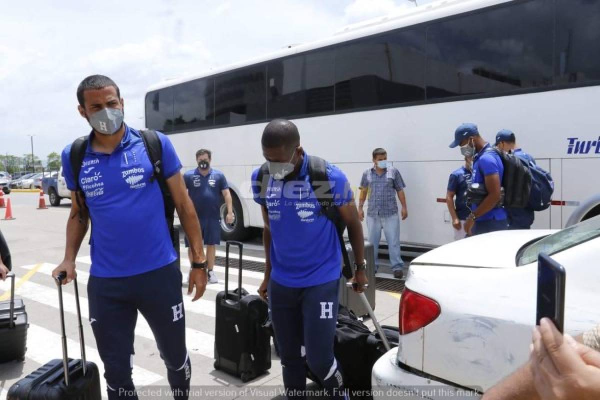 ¡Por el oro! La Selección de Honduras puso rumbo a EUA sin lesionados y con mentalidad ganadora