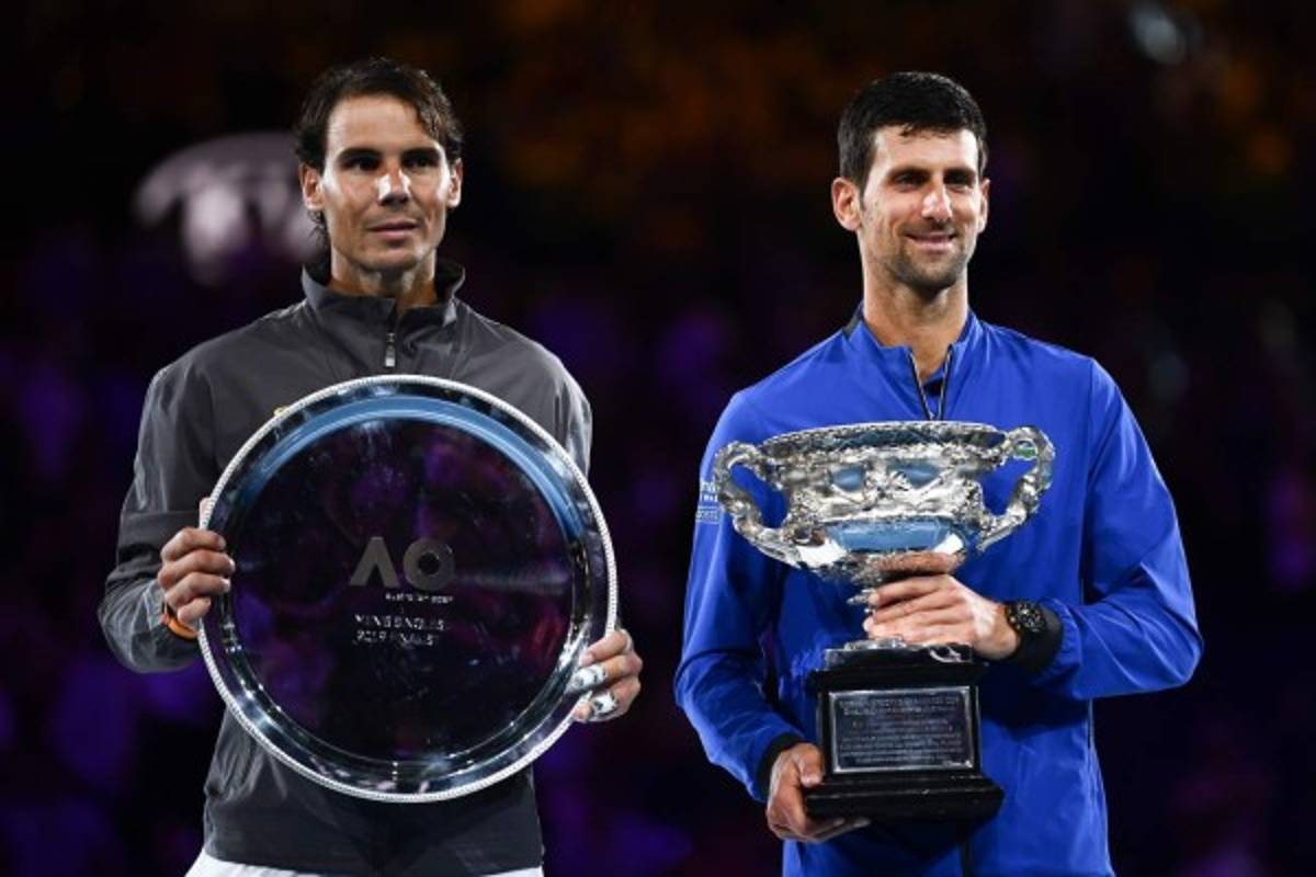 Las mejores imágenes de la paliza de Djokovic a Nadal en la final del Australian Open
