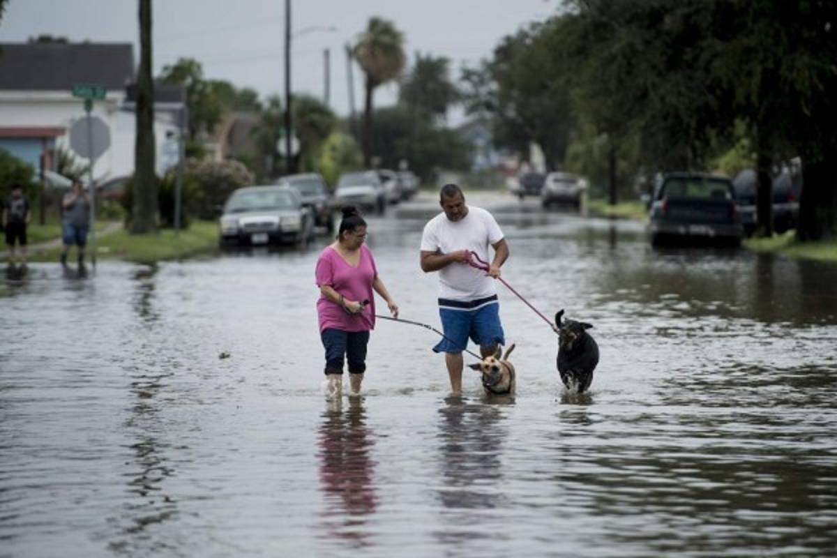 Las terribles imágenes de huracán Harvey en Texas