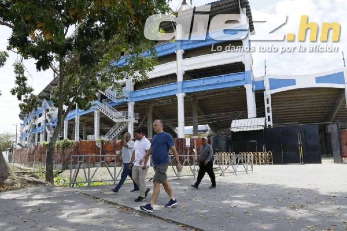 Por dentro y por fuera, así fue el amplio recorrido de Fabián Coito al estadio Olímpico