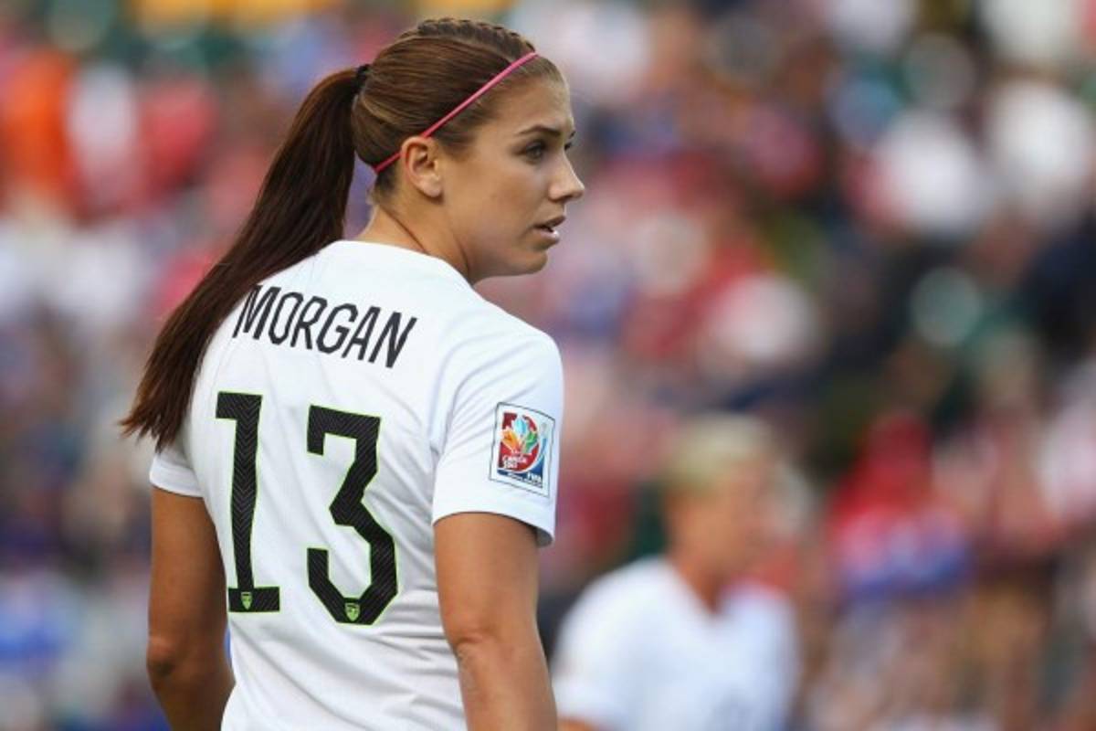 Tras haberse casado, así luce la bella futbolista Alex Morgan