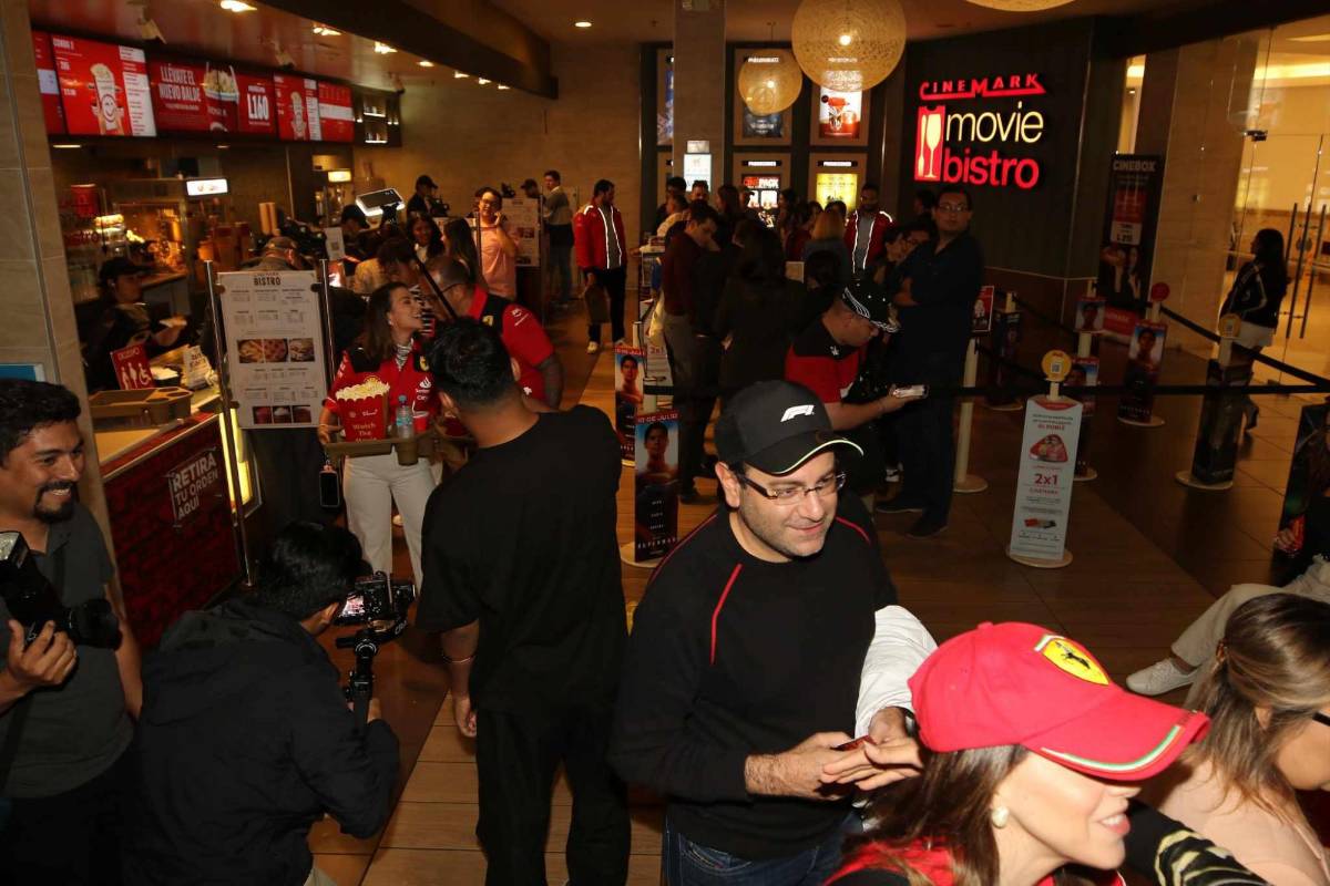 Shell celebró con tremendas sorpresas y regalos para sus invitados especiales en el estreno de la película F1