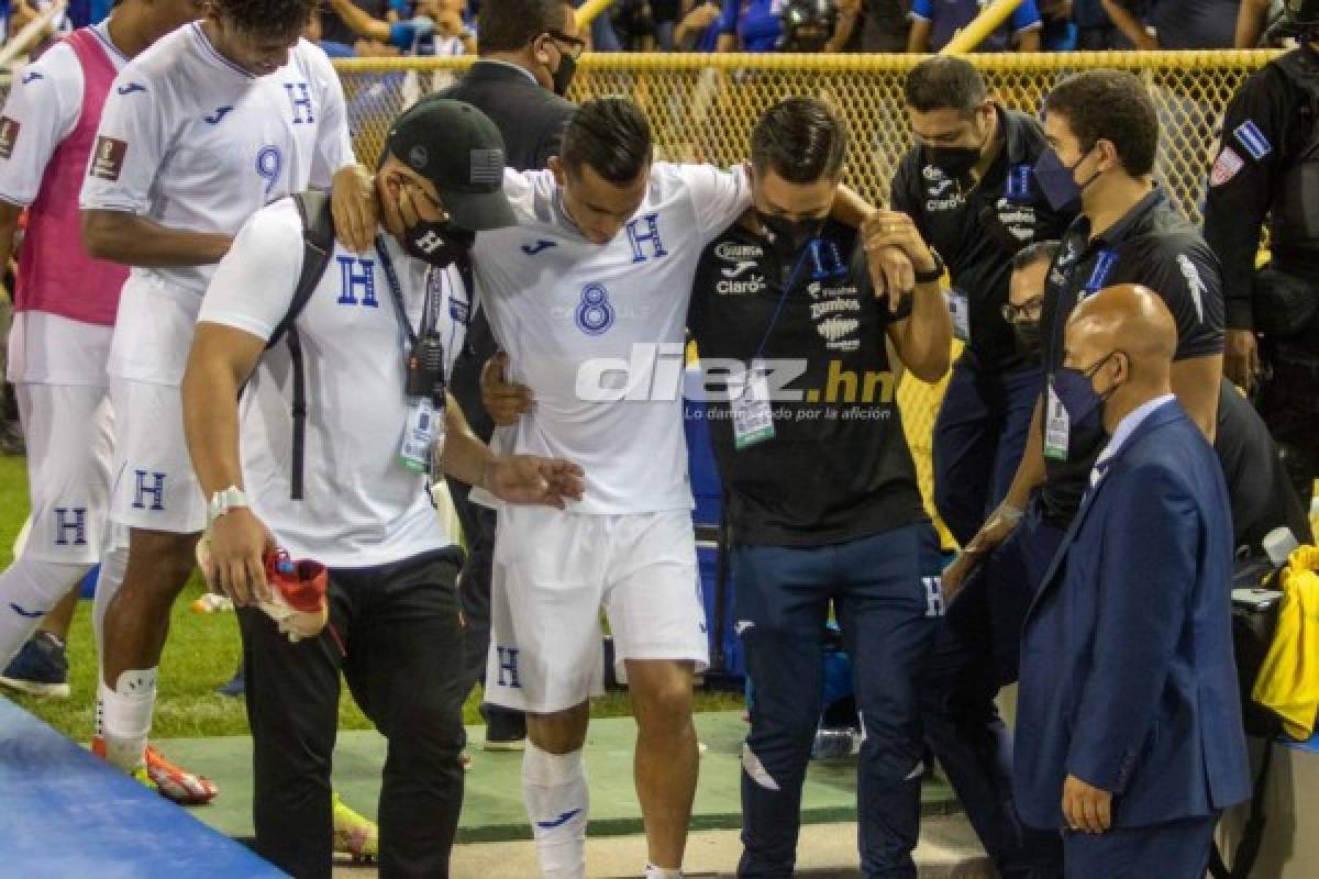 Amargo lamento en el Cuscatlán, alarmante imagen de Edwin Rodríguez y hondureñas hacen explotar el estadio