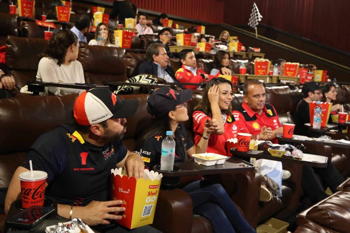 Shell celebró con tremendas sorpresas y regalos para sus invitados especiales en el estreno de la película F1