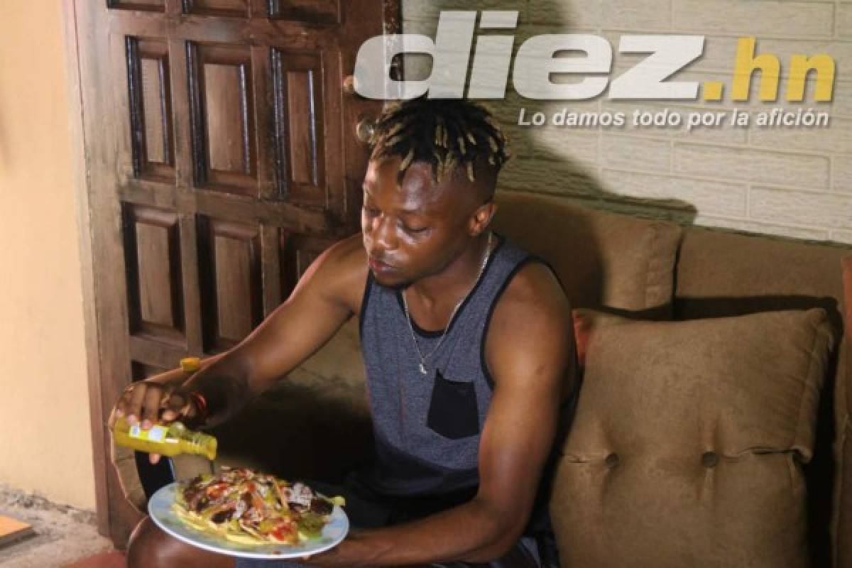 Así es el humilde local de comida de Rudy Williams, al que van jugadores de Olimpia y Motagua