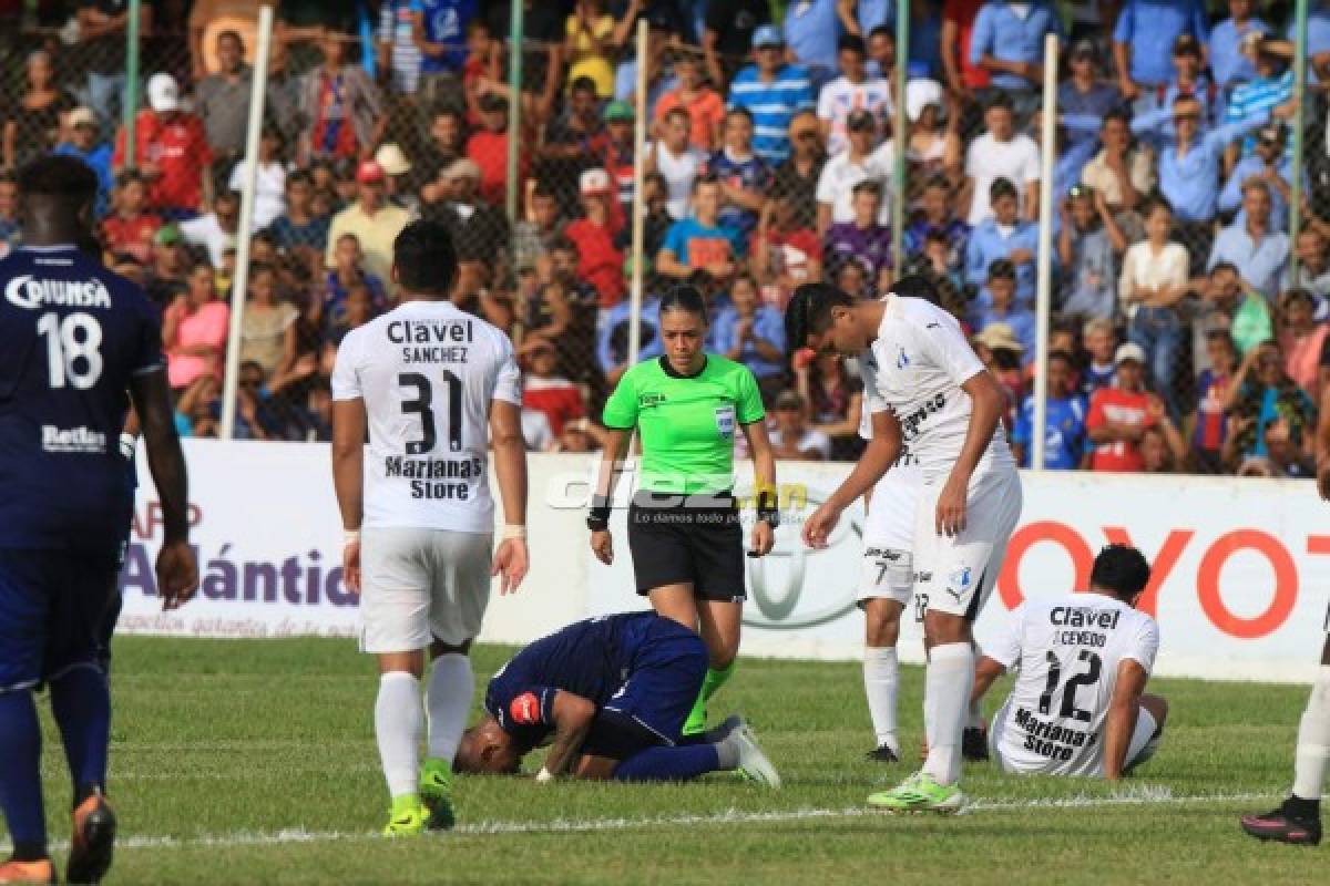 FOTOS: Así fue el debut de Melissa Pastrana en la Liga Nacional de Honduras