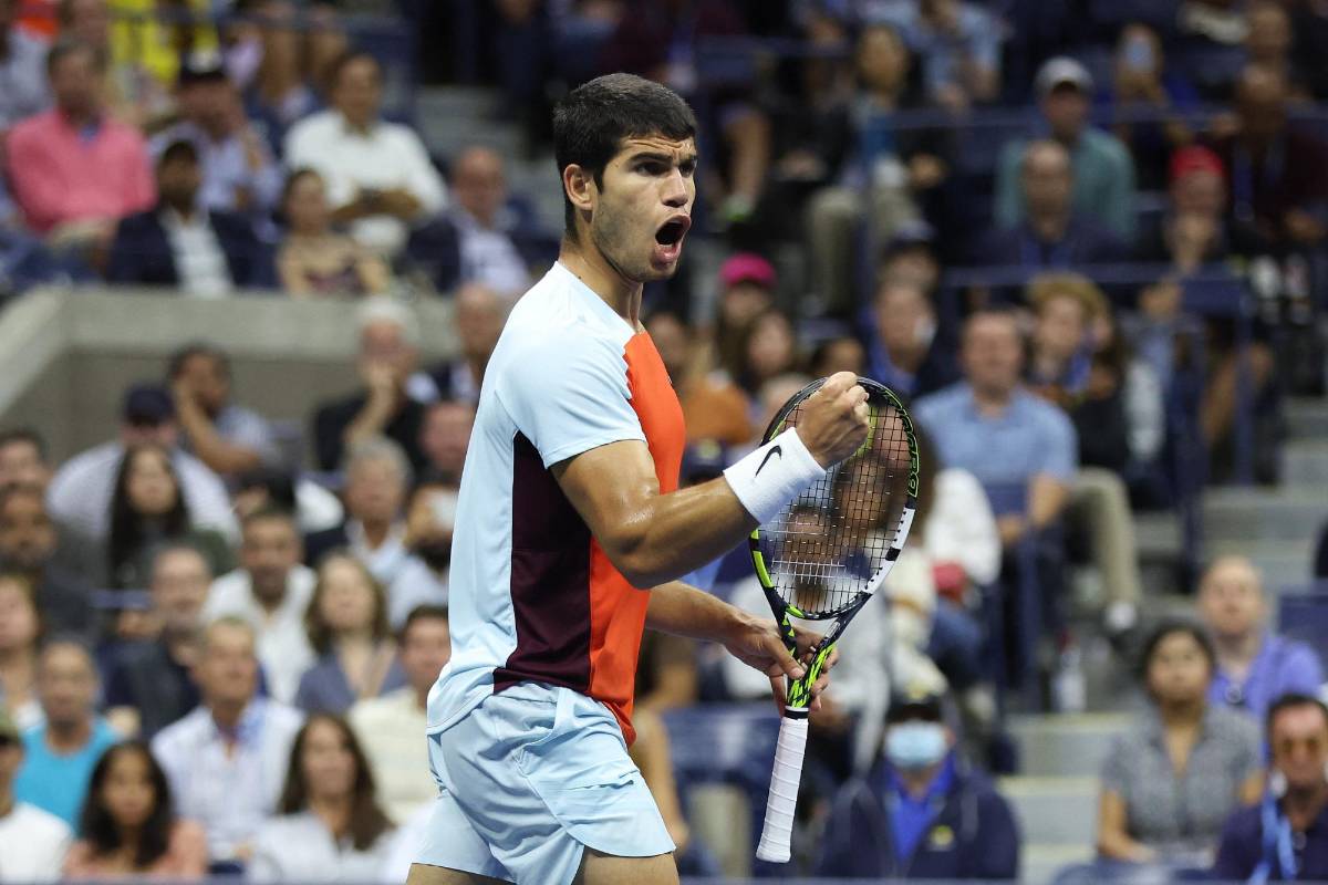 ¡Histórico! El español Carlos Alcaraz se mete a la final del US Open y con 19 años busca ser el número más joven del tenis