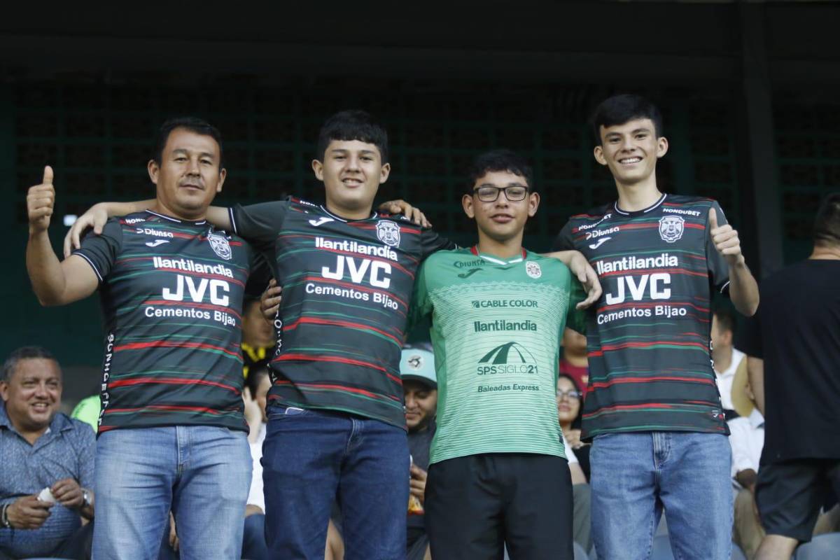 Listo el FVS en el Morazán: lindas aficionadas y el ambiente que se vivió en el Real España-Marathón